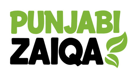 Punjabi Zaiqa logo featuring traditional Punjabi typography and design, representing authentic desi flavors and heritage.